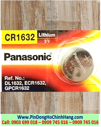Pin Panasonic CR1632 _Pin CR1632 